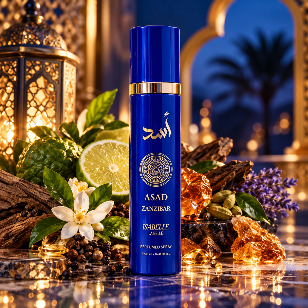 Isabelle La Belle Body Splash Asad Zanzibar 300ml