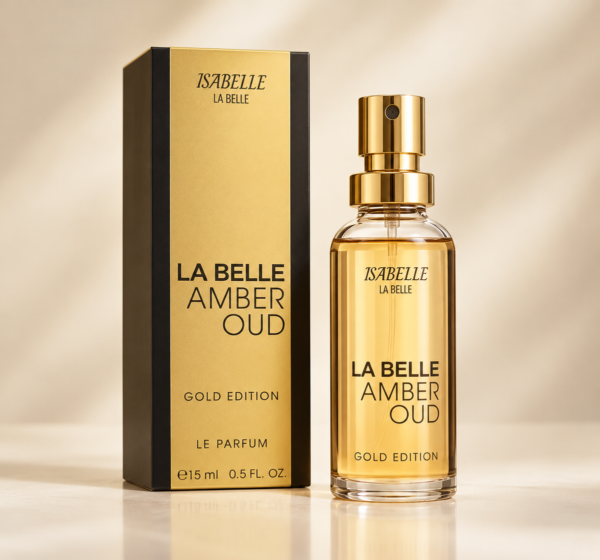 Isabelle La Belle Perfume La Belle Amber Oud Gold Edition 15ml