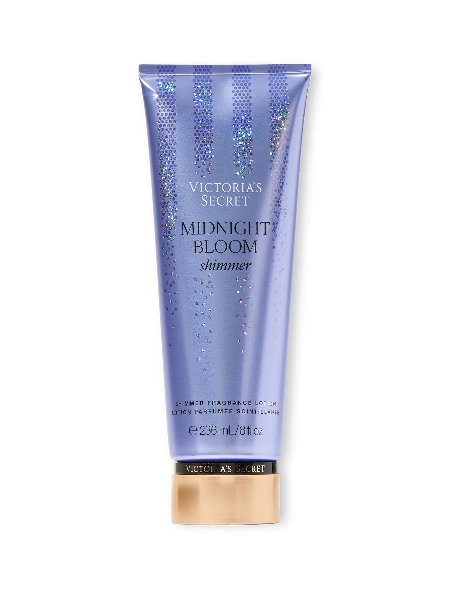 Kit Victoria's Secret Midnight Bloom Shimme - Body Splash Shimmer 250 ml + Loção Hidratante Shimmer 236 ml