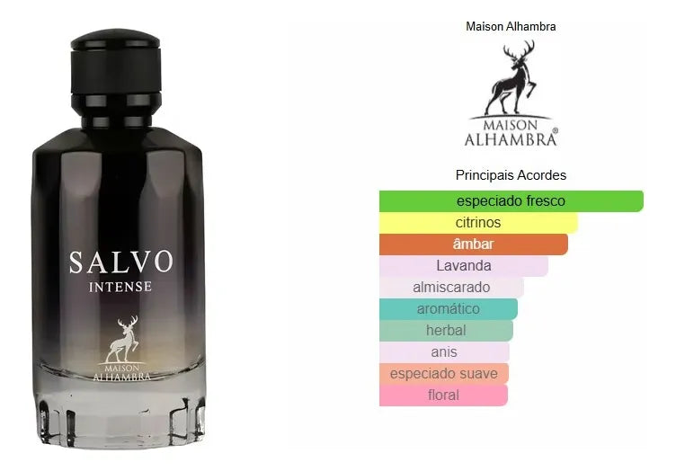 Perfume Salvo Intense Maison Alhambra Edp 100ml