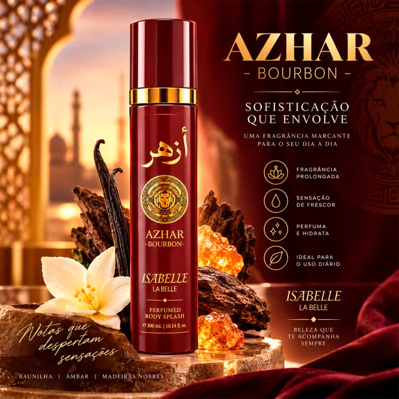 Isabelle La Belle Body Splash Azhar Bourbon 300ml