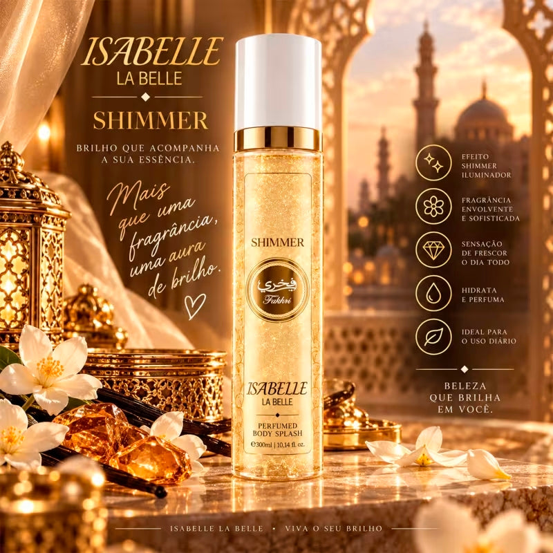 Isabelle La Belle Body Splash Shimmer Fakhri 300ml