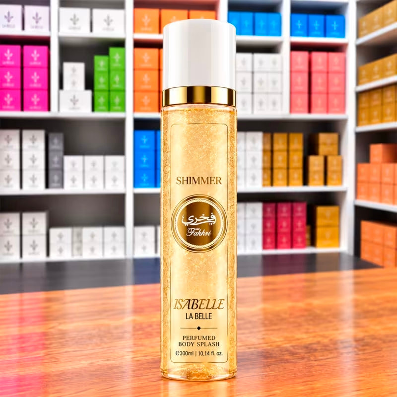 Isabelle La Belle Body Splash Shimmer Fakhri 300ml