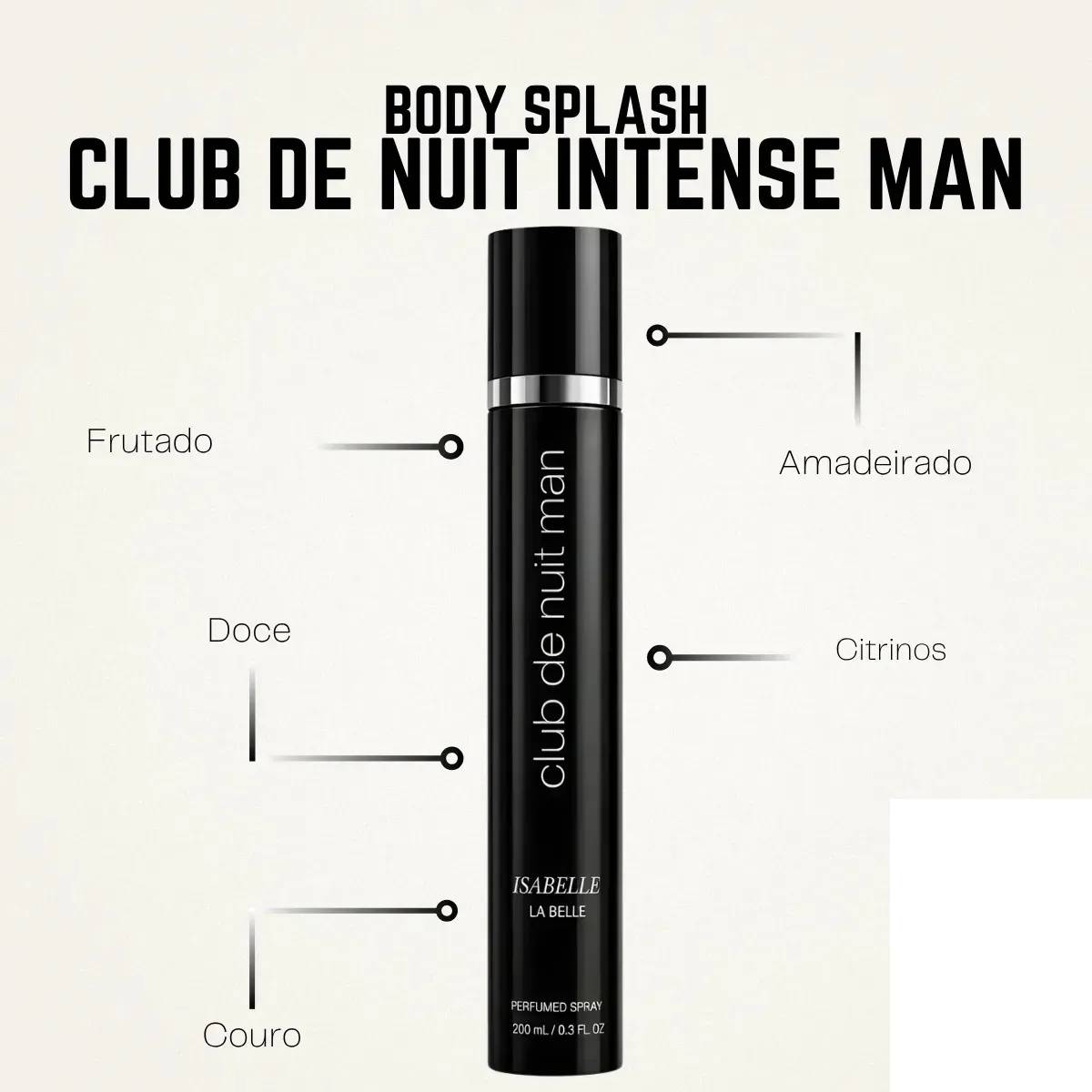 Isabelle La Belle Body Splash Club De Nuit Intense 300ml