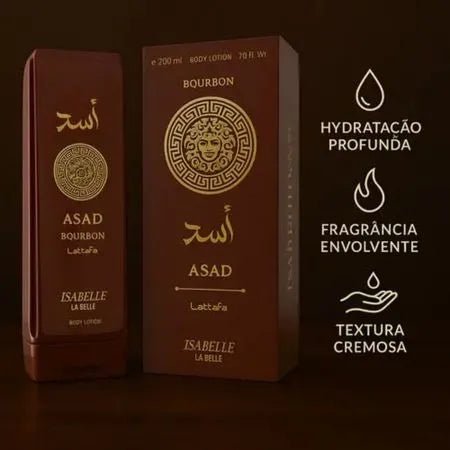 Isabelle La Belle Body Lotion Asad Bourbon 200ml