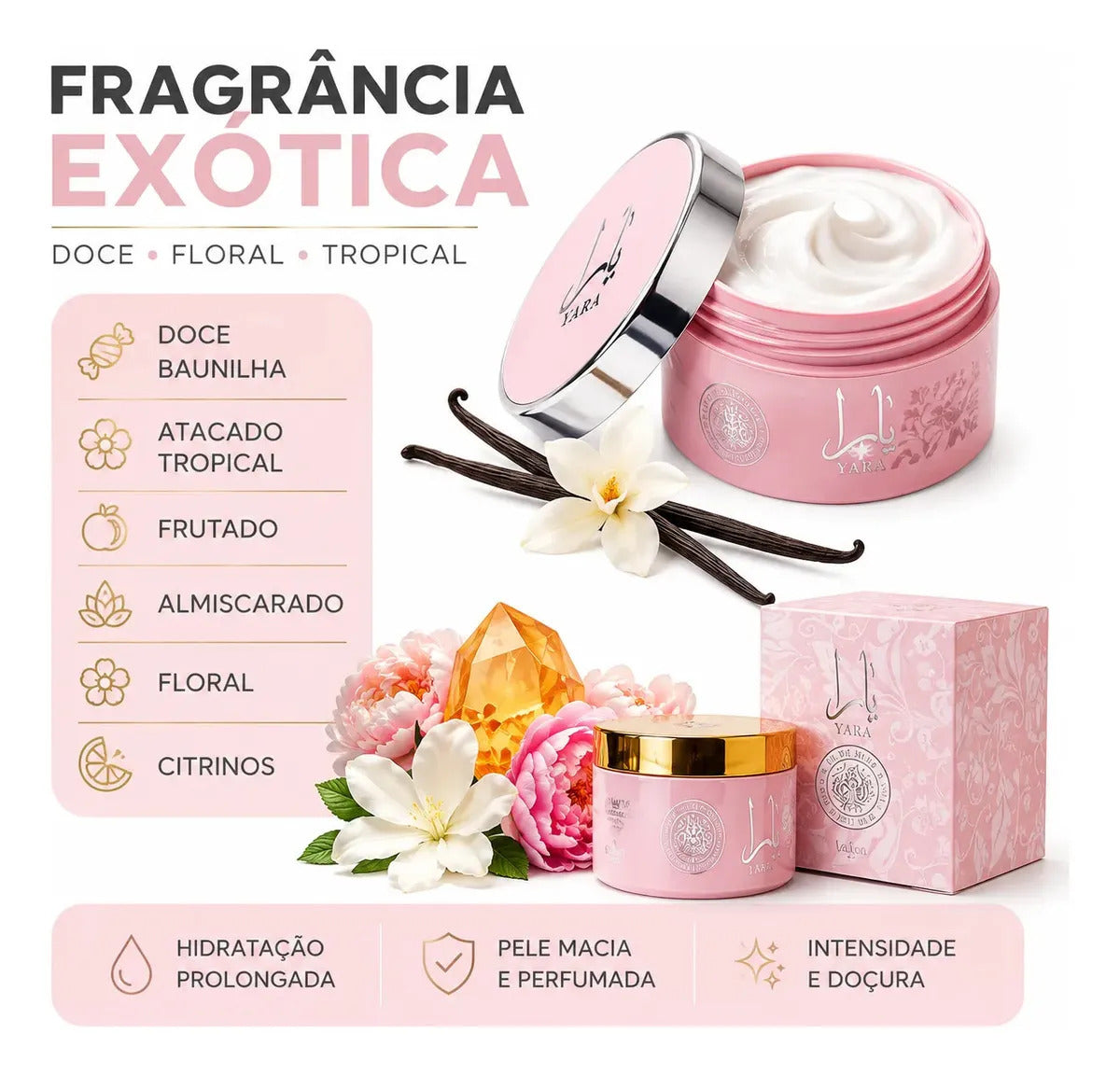 Isabelle La Belle Body Cream Pasta Yara 200ml