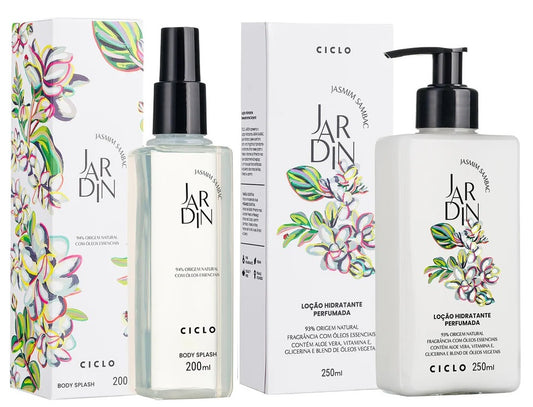 Kit Ciclo Jardin Jasmim Sambac - Creme + Body Splash