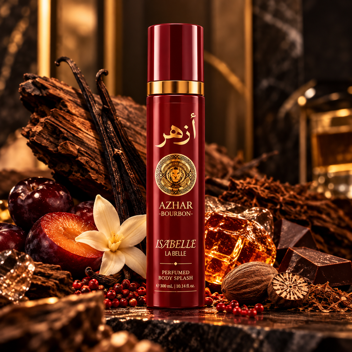Isabelle La Belle Body Splash Azhar Bourbon 300ml