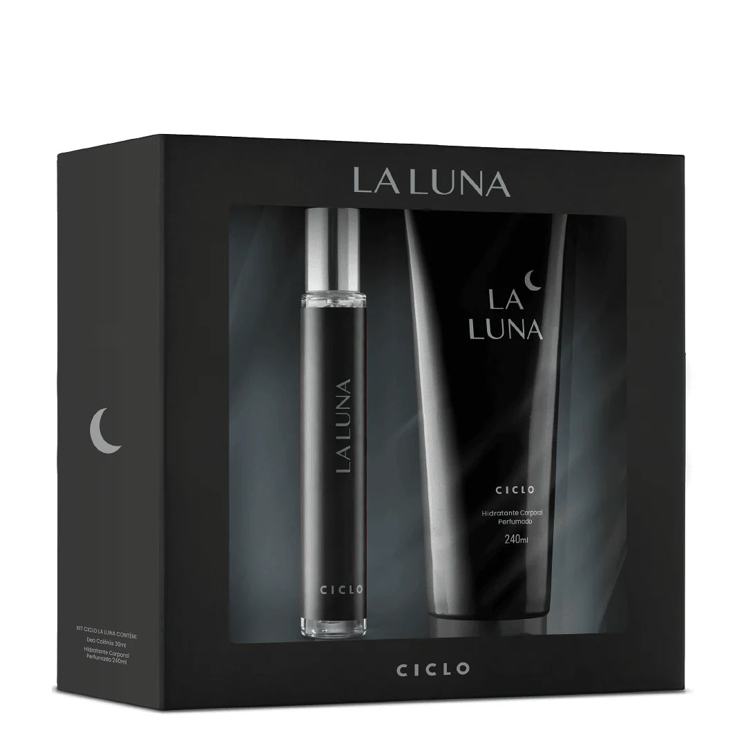 Estojo La Luna Deo Colônia 30ml + Loção Hidratante 240ml