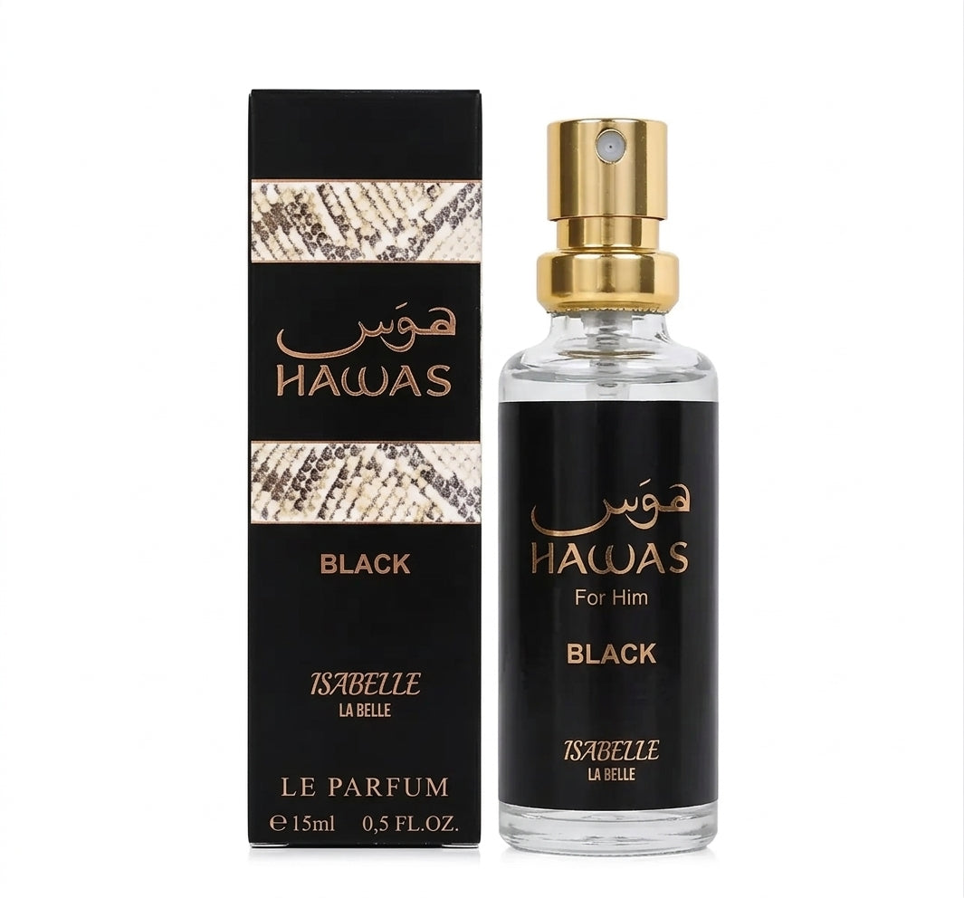 Isabelle La Belle Perfume Hawas Black 15ml