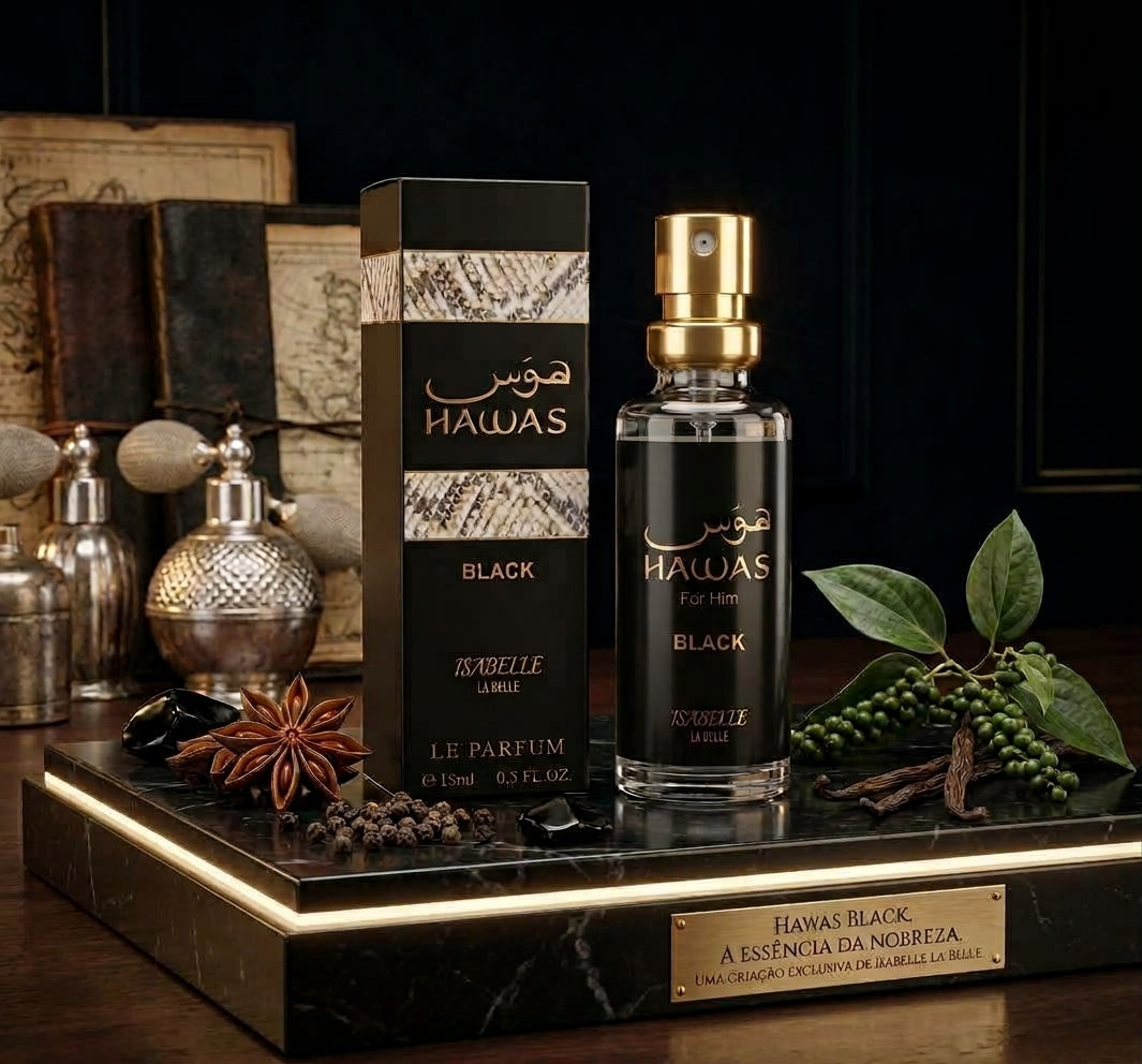 Isabelle La Belle Perfume Hawas Black 15ml