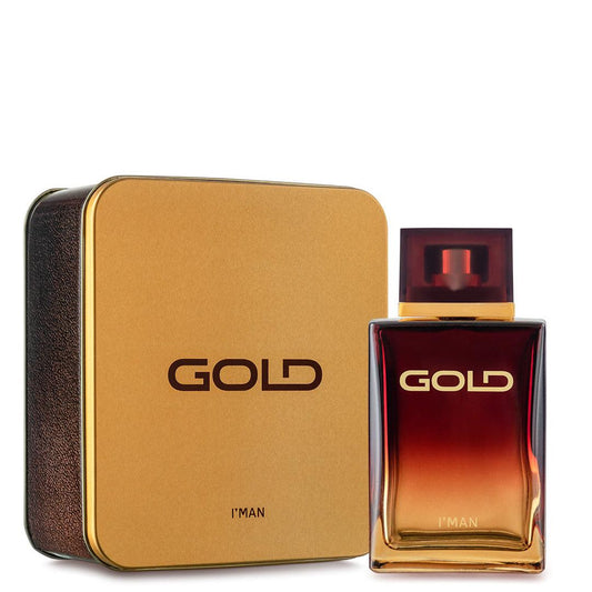 Deo Colônia I’MAN Gold Lata 100ml