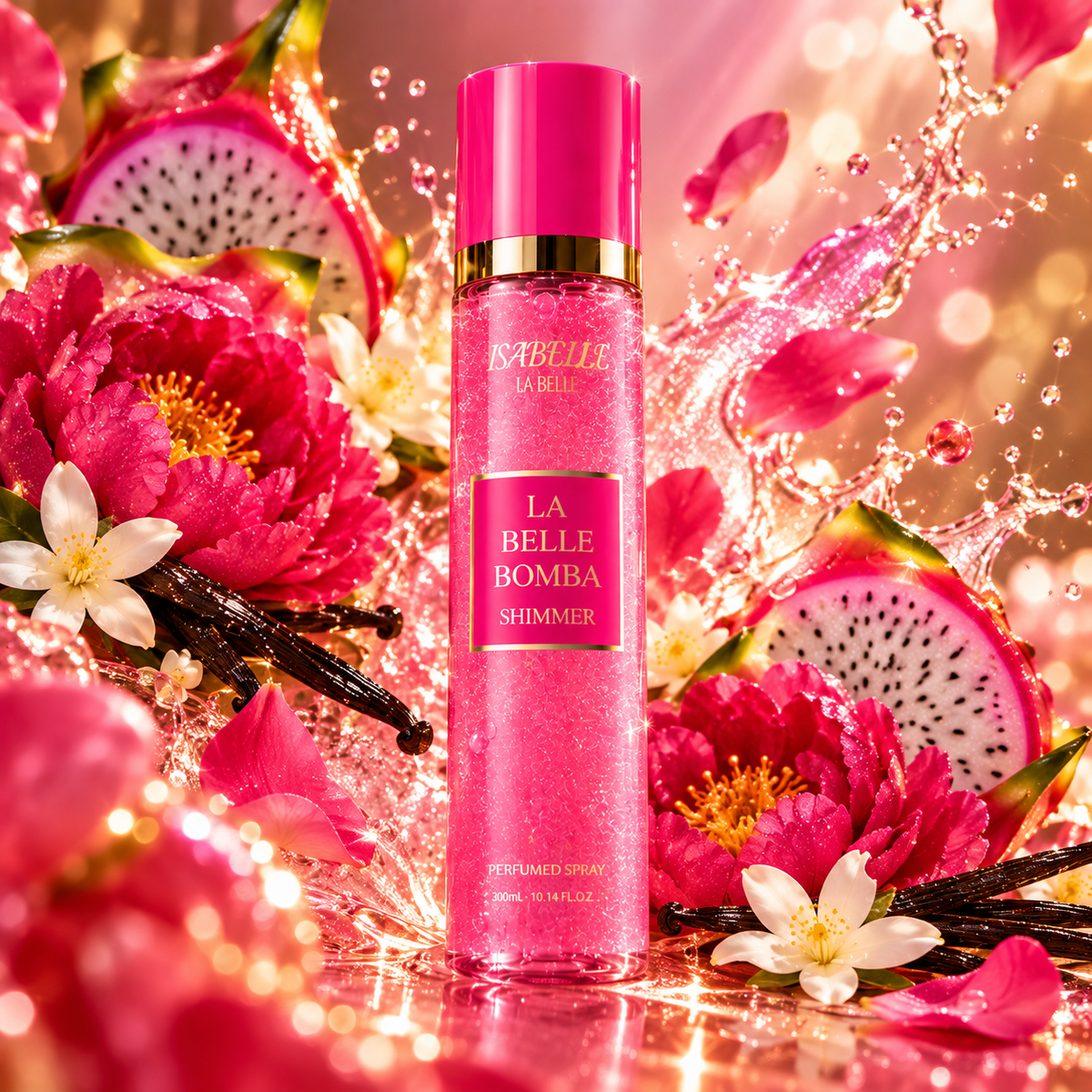 Isabelle La Belle Body Splash La Belle Bomba Shimmer 300ml
