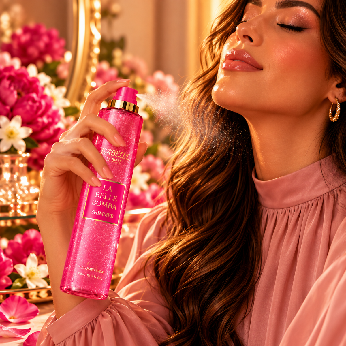 Isabelle La Belle Body Splash La Belle Bomba Shimmer 300ml