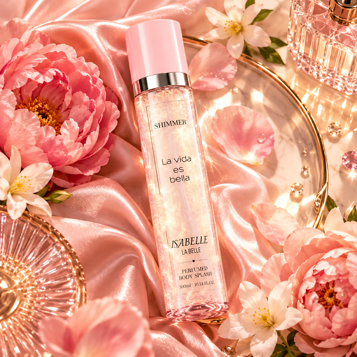 Isabelle La Belle Body Splash La Vida Es Bella Shimmer 300ml