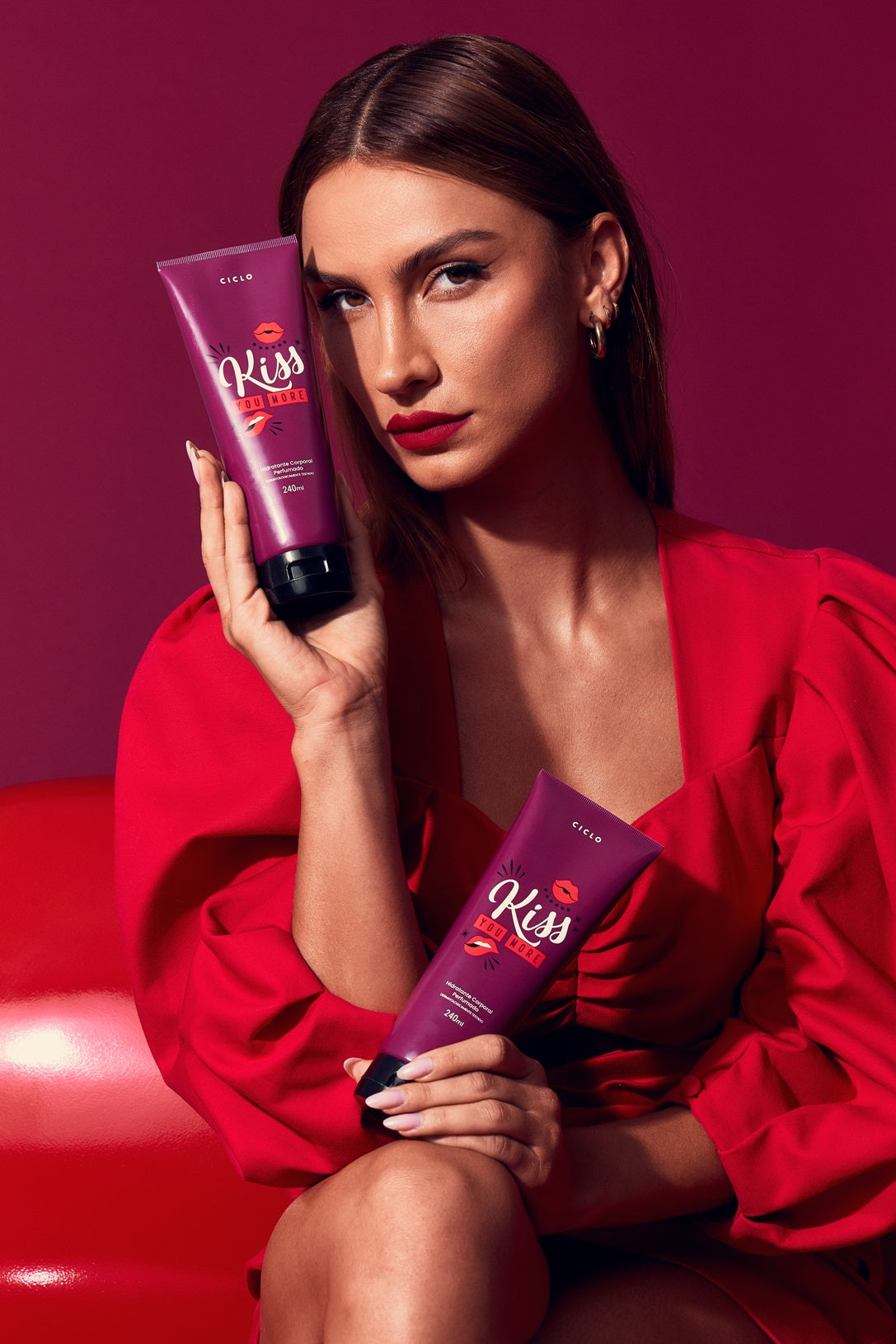 Loção Hidratante Kiss You More 240ml