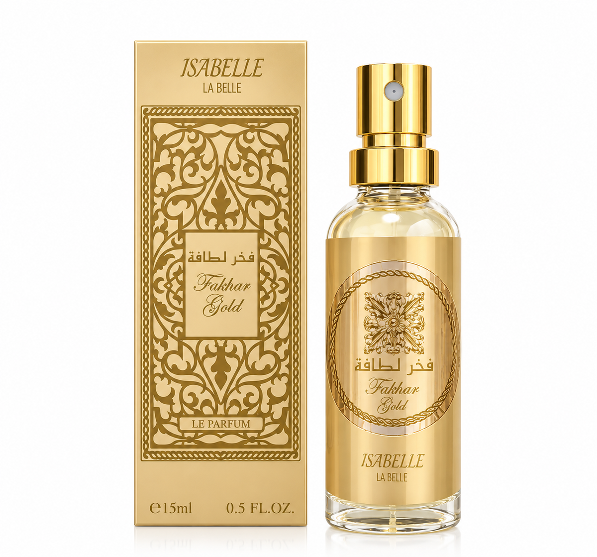 Isabelle La Belle Perfume Fakhar Gold 15ml