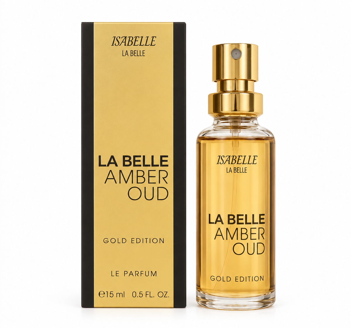 Isabelle La Belle Perfume La Belle Amber Oud Gold Edition 15ml
