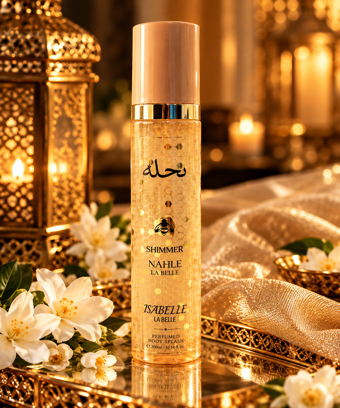 Isabelle La Belle Body Splash Nahle Shimmer La Belle 300ml