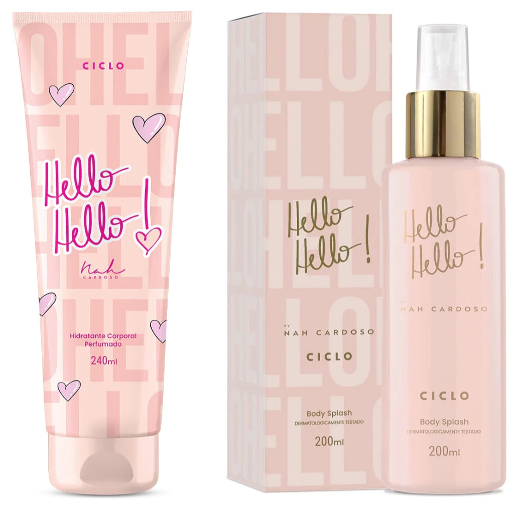 Kit Ciclo Hello Hello - Creme + Body Splash