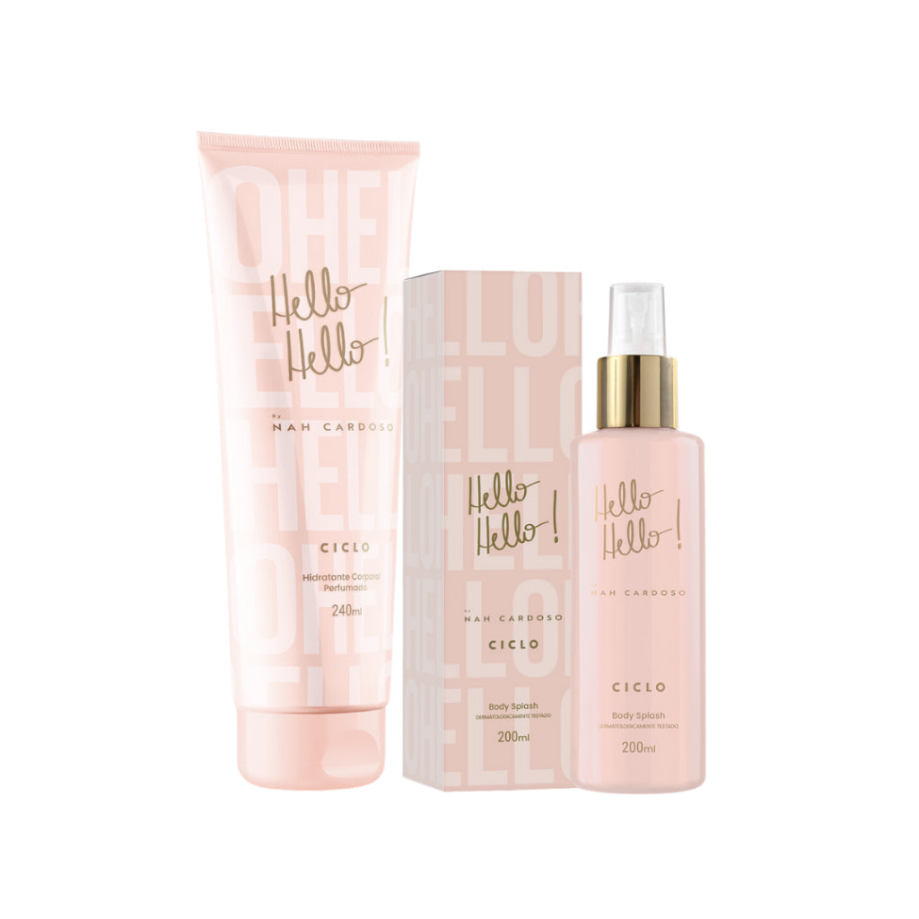 Kit Ciclo Hello Hello - Creme + Body Splash