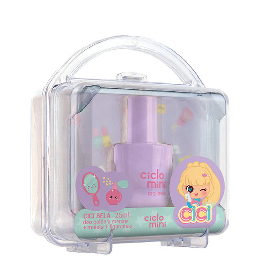Maletinha com Deo Colônia Cici Bela 25ml