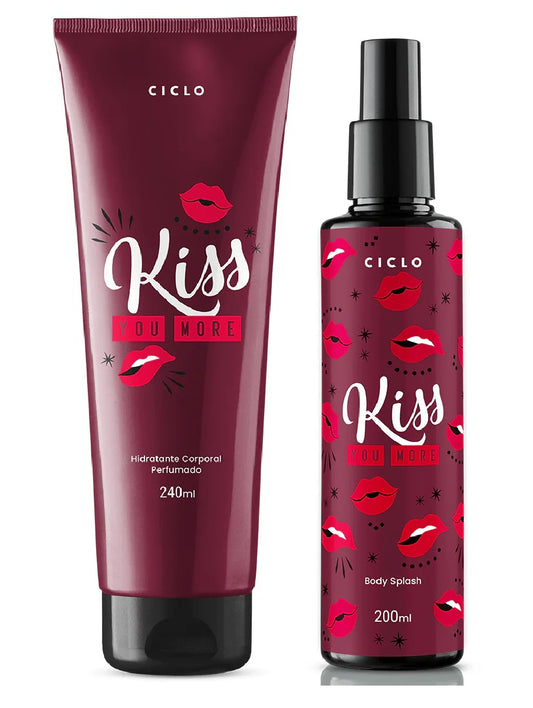 Kit Kiss You More Ciclo - Creme + Body Splash