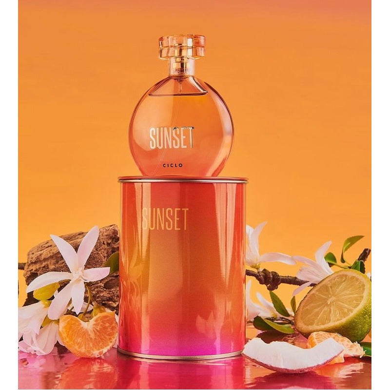 Kit Sunset Ciclo - Creme + Perfume Lata
