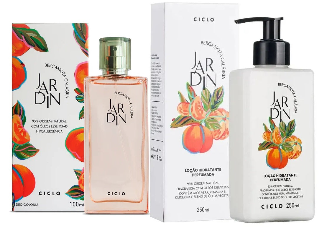 Kit Ciclo Jardin Bergamota Calábria - Creme + Perfume