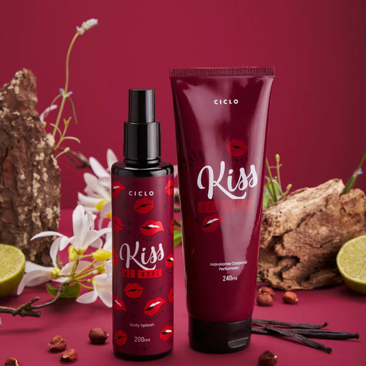 Kit Kiss You More Ciclo - Creme + Body Splash