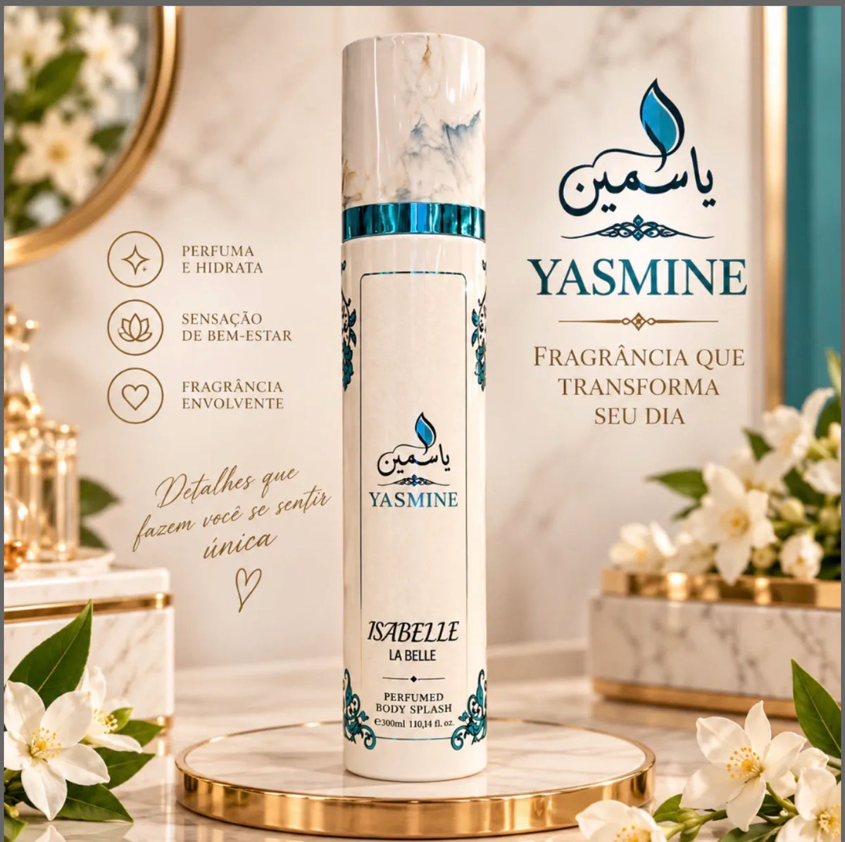 Isabelle La Belle Body Splash Yasmine 300ml